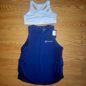 Peloton Women's Sports Bra And Tank Top Lot Size Medium NWT